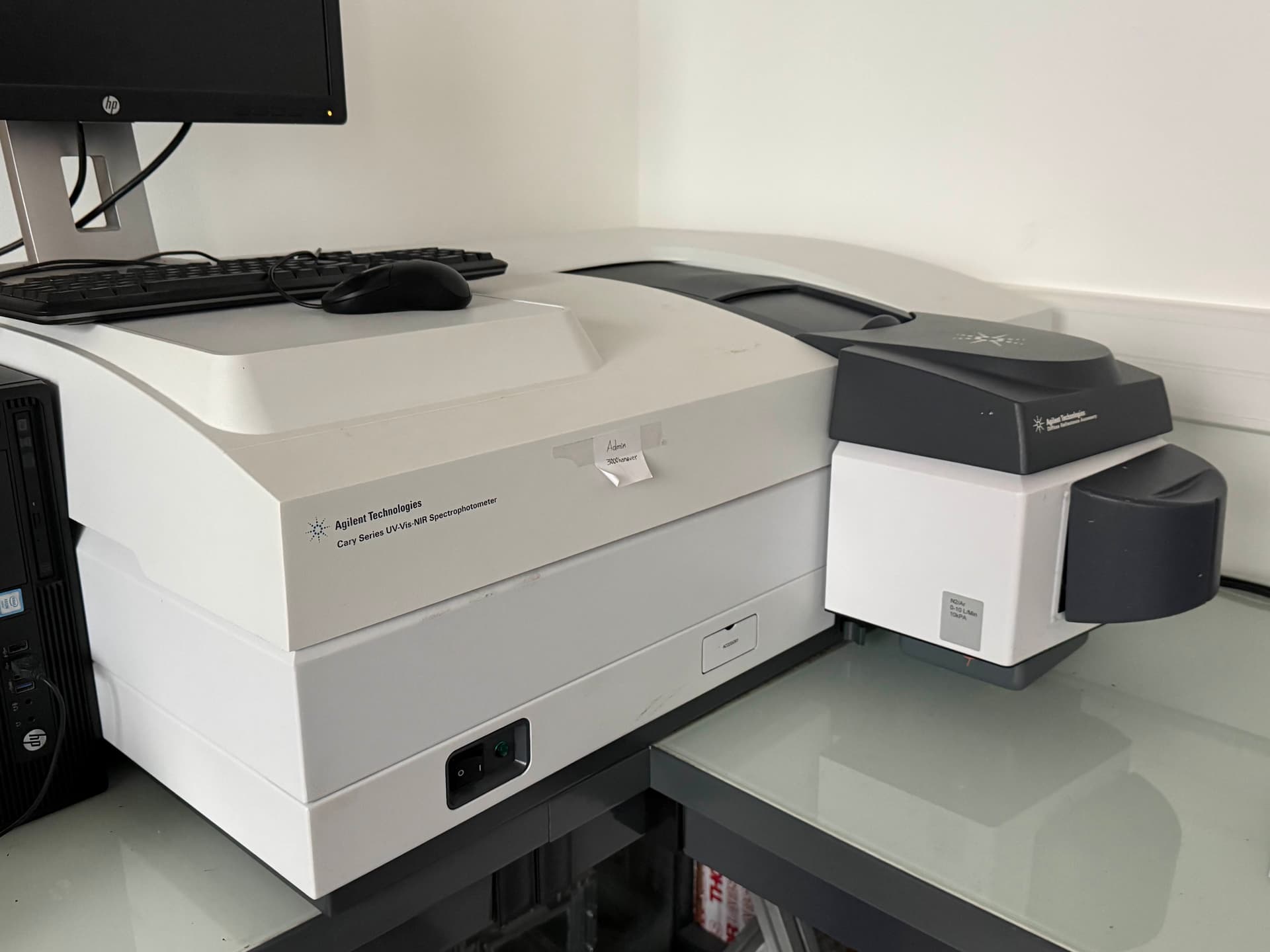 Mesures en laboratoire avec spectrophotomètre